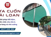 Cửa cuốn Đài Loan: Giải pháp tiết kiệm, bền chắc cho nhà ở, cửa hàng và nhà xưởng